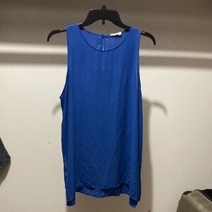 Lush Vibrant Blue Tank Top